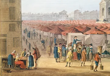 The Marche des Innocents (detail)